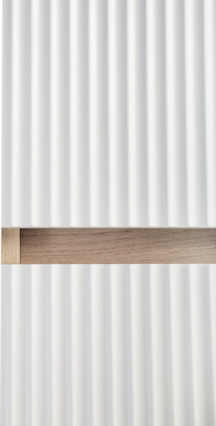 Изображение товара Шкаф-пенал для ванной Runo Модена (подвесной, крафтовый дуб)