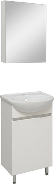 Изображение товара Тумба под умывальник Runo Лада 40 (напольная, белый)