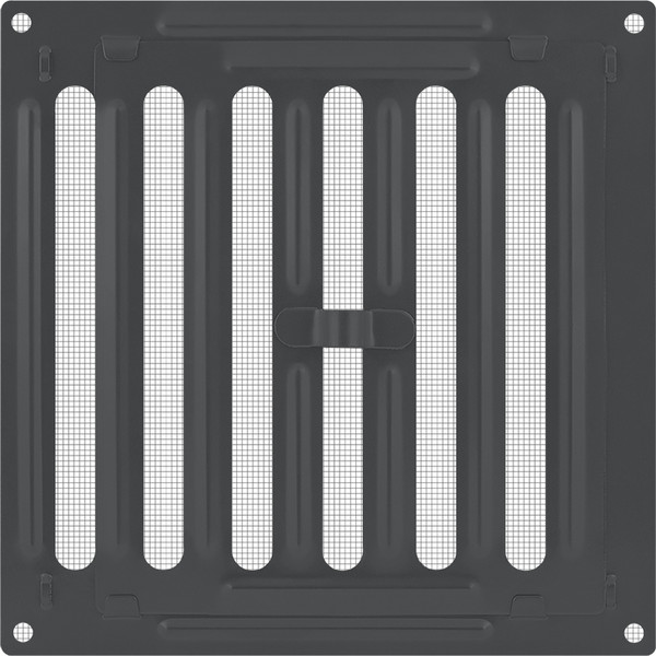 Изображение товара Решетка вентиляционная Нора-М Р-150 / 20183 (графит)