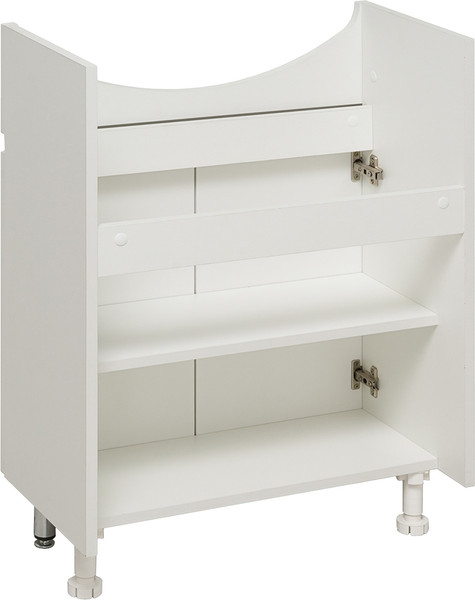 Изображение товара Тумба под умывальник Runo Лада 60 (напольная, белый)