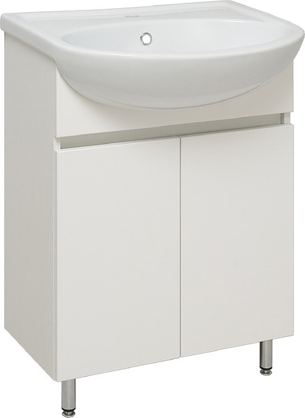 Изображение товара Тумба под умывальник Runo Лада 60 (напольная, белый)