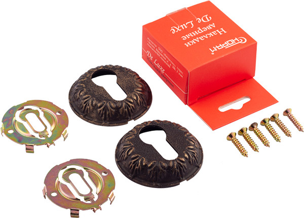 Изображение товара Накладка на цилиндр Нора-М НК Грасиоза (бронза)