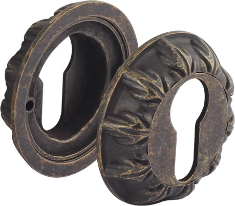 Изображение товара Накладка на цилиндр Нора-М НК Грасиоза (бронза)