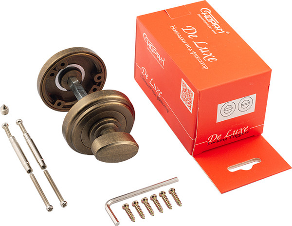 Изображение товара Фиксатор дверной защелки Нора-М НФ (J) (застар.бронза)