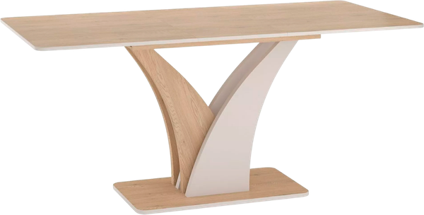 Изображение товара Обеденный стол Signal Vento 120-160x68 (дуб кремона/кашемир)