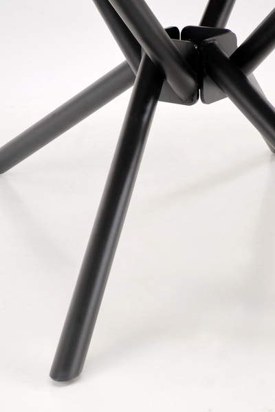 Изображение товара Обеденный стол Halmar Vitorino (белый мрамор/черный)