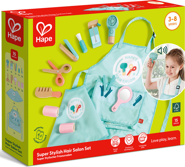 Изображение товара Набор аксессуаров для девочек Hape Играем в профессии / E3060_HP