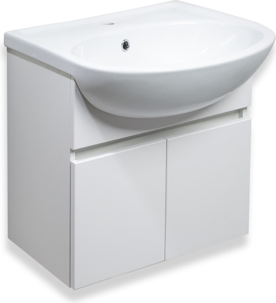 Изображение товара Тумба под умывальник Runo Лада 60 (подвесная, белый)