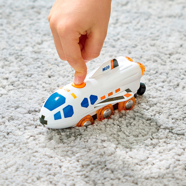 Изображение товара Поезд игрушечный Hape Инопланетные приключения Космический Поезд / E3872_HP