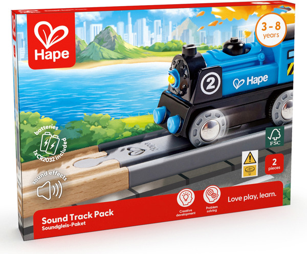 Изображение товара Элемент железной дороги Hape Музыкальные рельсы / E3873_HP