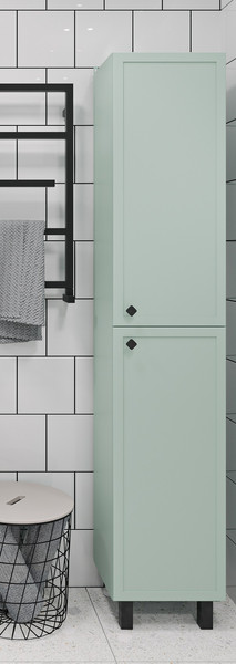 Изображение товара Шкаф-пенал для ванной Runo Римини правый (напольный, мята)