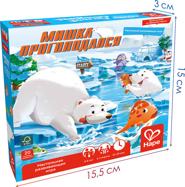 Изображение товара Настольная игра Hape Пора играть! / E1105_HP