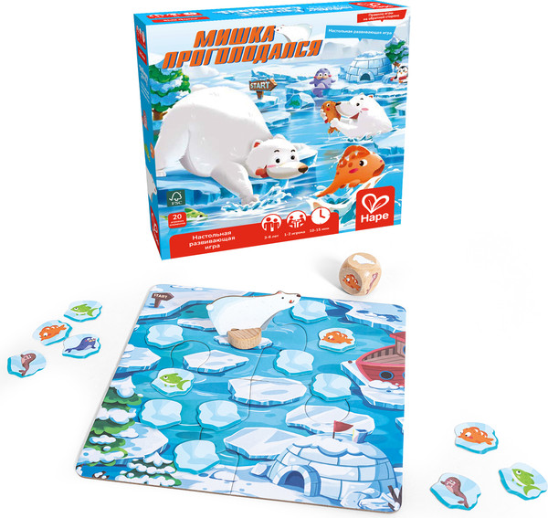 Изображение товара Настольная игра Hape Пора играть! / E1105_HP