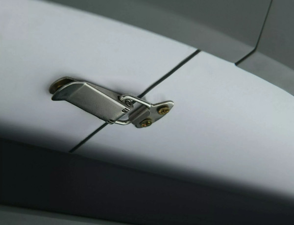 Изображение товара Обеденный стол Signal Angel II 120-160x120 (эффект серого мрамора/черный)