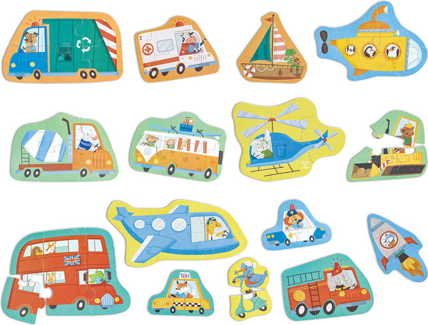 Изображение товара Развивающая игра Hape Транспорт / E1649_HP