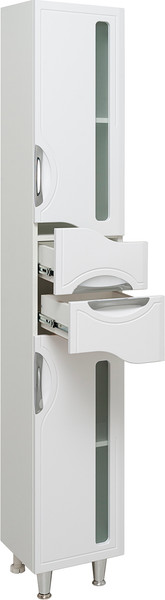 Изображение товара Шкаф-пенал для ванной Runo Толедо 30 правый (напольный)