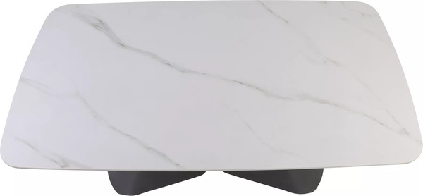 Изображение товара Обеденный стол Signal Armando 160-240x90 (белый/черный)