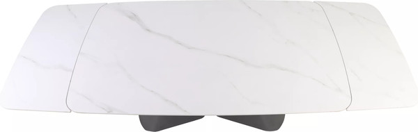 Изображение товара Обеденный стол Signal Armando 160-240x90 (белый/черный)