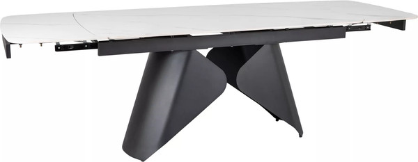 Изображение товара Обеденный стол Signal Armando 160-240x90 (белый/черный)