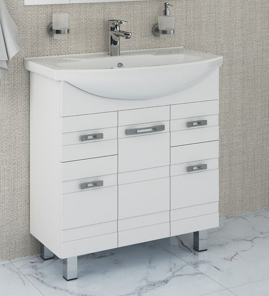 Изображение товара Тумба под умывальник Runo Турин 85 (напольная)