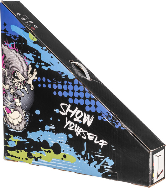 Изображение товара Самокат трюковый Ricos Flash JL-300A-4 (черный/серый)