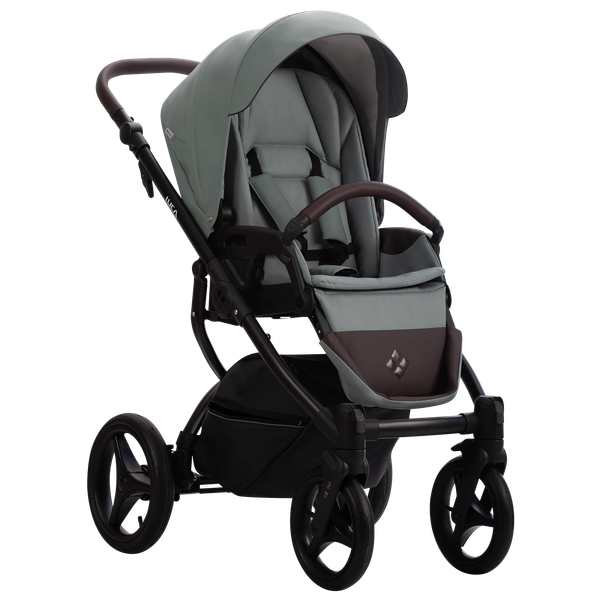 Изображение товара Детская универсальная коляска Bebetto Luca Pro черная рама 2 в 1 (32)