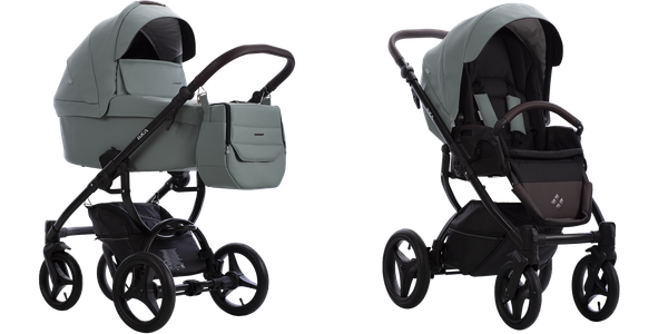 Изображение товара Детская универсальная коляска Bebetto Luca Pro черная рама 2 в 1 (32)