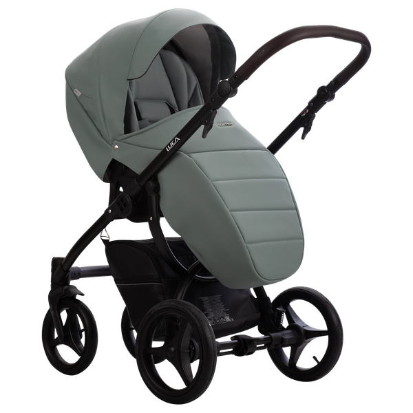 Изображение товара Детская универсальная коляска Bebetto Luca Pro черная рама 2 в 1 (32)