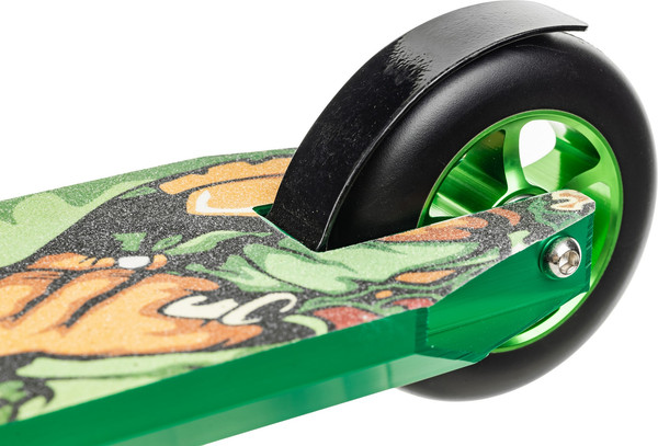 Изображение товара Самокат трюковый Ricos Fury JL-302A (черный/зеленый)