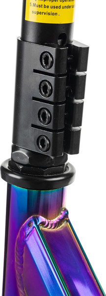 Изображение товара Самокат трюковый Ricos Fiery JL-303 (черный/разноцветный)