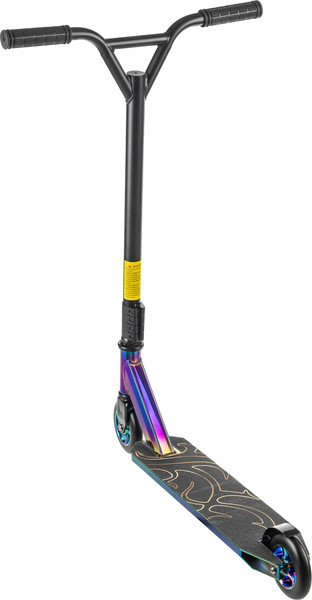 Изображение товара Самокат трюковый Ricos Fiery JL-303 (черный/разноцветный)