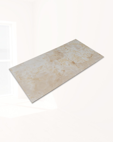 Изображение товара Комплект панелей ПВХ Самоклейкин Самоклеющаяся Бежевый мрамор S582-1 (600x300)