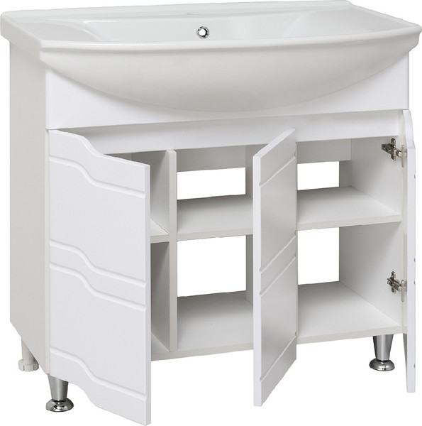 Изображение товара Тумба под умывальник Runo Стиль 75 (напольная)