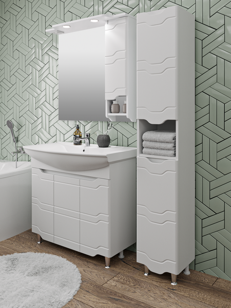 Изображение товара Тумба под умывальник Runo Стиль 85 (напольная)