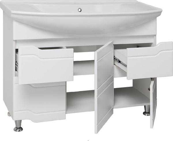 Изображение товара Тумба под умывальник Runo Стиль 105 (напольная)