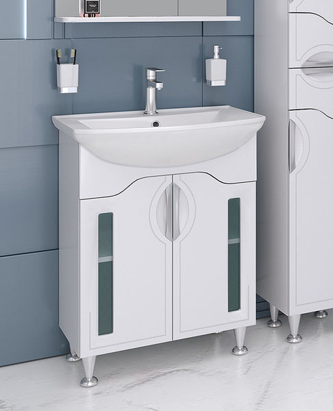 Изображение товара Тумба под умывальник Runo Толедо 65 (напольная)