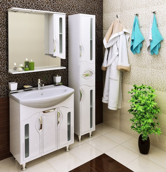 Изображение товара Тумба под умывальник Runo Толедо 75 (напольная)