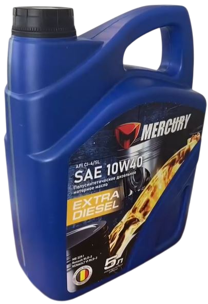 Изображение товара Моторное масло Mercury Auto 10W40 Extra Diesel CI-4/SL / MR1040D50 (5л)