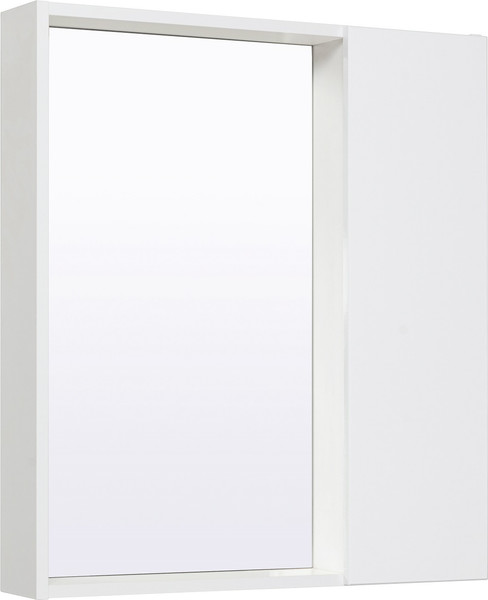 Изображение товара Шкаф с зеркалом для ванной Runo Манхэттен 65 (белый)