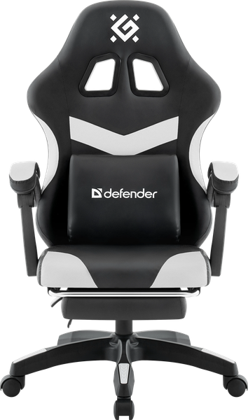 Изображение товара Кресло геймерское Defender Runa Pro / 64813 (черный/белый)