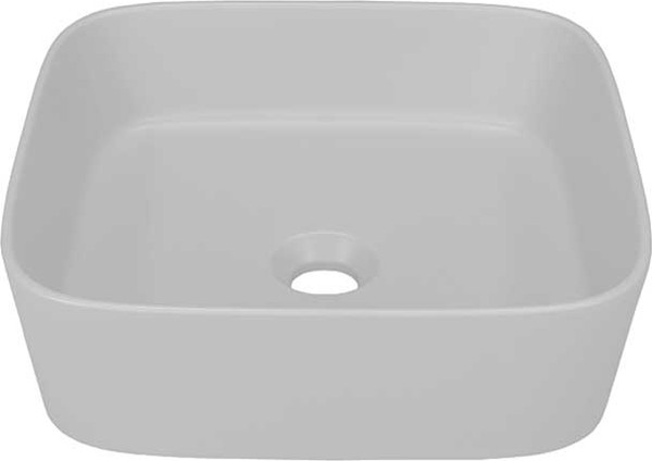 Изображение товара Умывальник Керамин Плаза 40 ФС (серый, матовый)