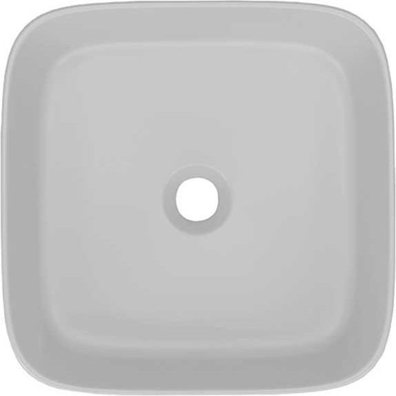 Изображение товара Умывальник Керамин Плаза 40 ФС (серый, матовый)