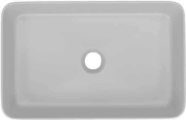 Изображение товара Умывальник Керамин Плаза 55 ФС (серый, матовый)