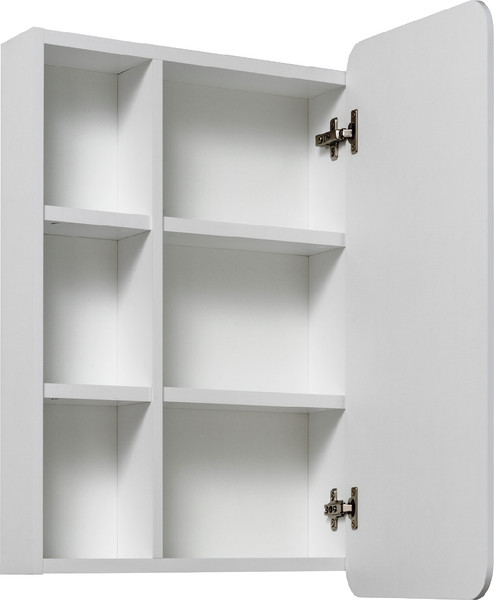 Изображение товара Шкаф с зеркалом для ванной Runo Капри 55