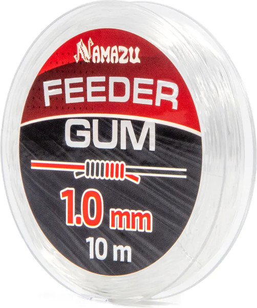 Изображение товара Фидергам Namazu Feeder Gum d-1.0мм / N-FG10-10 (10м, прозрачный)
