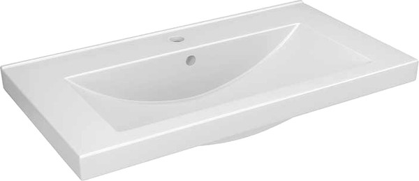 Изображение товара Умывальник Керамин Тобаго 80 ФС (мебельный, белый)