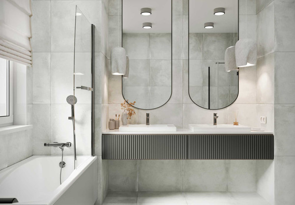 Изображение товара Умывальник Керамин Тобаго 80 ФС (мебельный, белый)