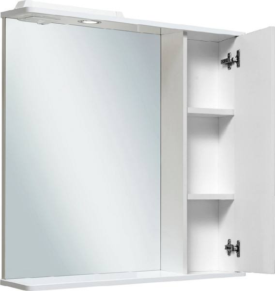 Изображение товара Шкаф с зеркалом для ванной Runo Барселона 65 правый