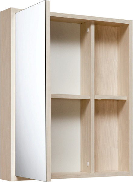 Изображение товара Шкаф с зеркалом для ванной Runo Эко 52 (лиственница)