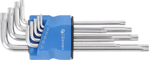 Изображение товара Набор ключей Hoegert HT1W830 (9шт)